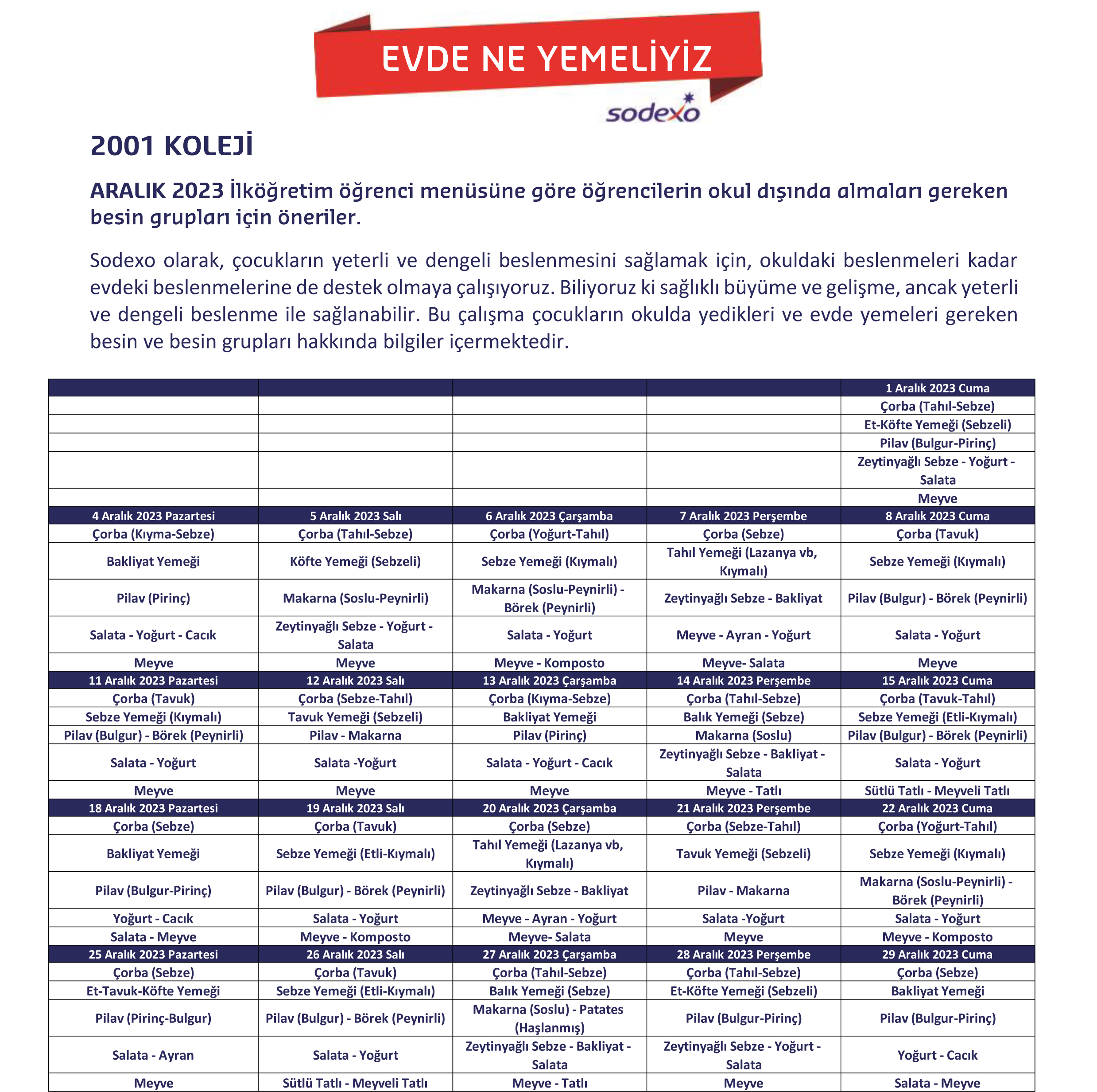 YESILKOY-2001-KOLEJI-ARALIK-2023-EVDENE-YEMELIYIZ-ILKOKUL-1